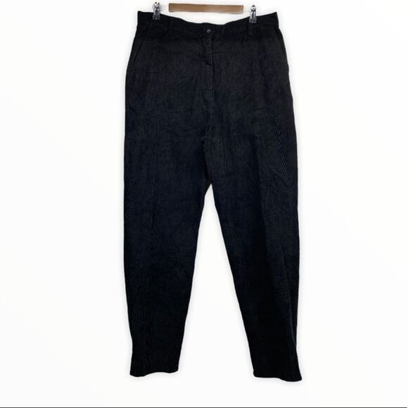 Woolrich Black Country Corduroy Pant size 16 NEW - Picture 1 of 7